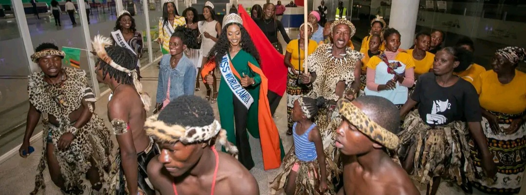 Faith Bwalya - Miss World Zambia 2025 received a majestic send off to Telangana, India where she will be contesting for the Miss World title at 72nd edition. She left 5th May, 2025 at Kenneth Kaunda International Airport in Lusaka, Zambia.