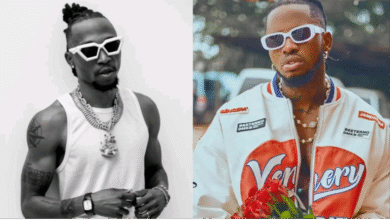 Diamond platnumz with Yo Maps as they perfom at the same wedding in Lusaka, Zambia