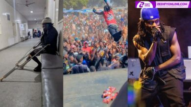 DID 3P'S TRADE FAIR PERFORMANCE "SPIDERMAN" MOVE GET HIM A FEW BANDAGES & CRUTCHES?