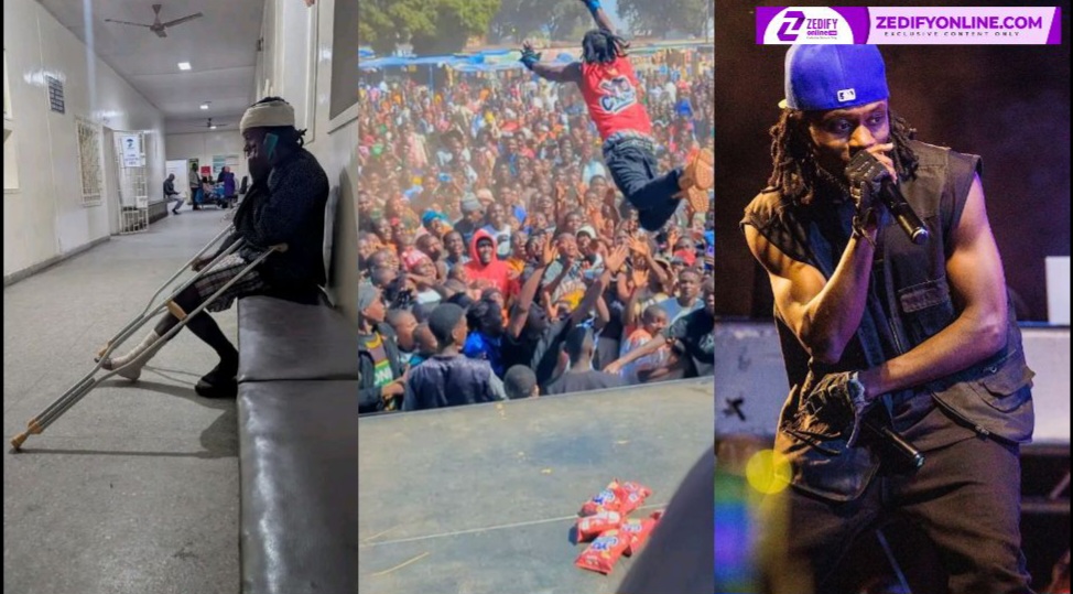 DID 3P'S TRADE FAIR PERFORMANCE "SPIDERMAN" MOVE GET HIM A FEW BANDAGES & CRUTCHES?