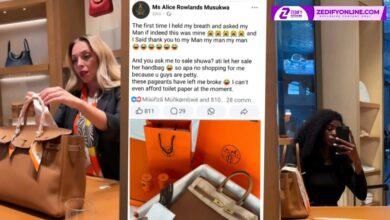 ALICE MUSUKWA SAYS HER "MAN" BOUGHT HER THE HERMÈS HANDBAGS