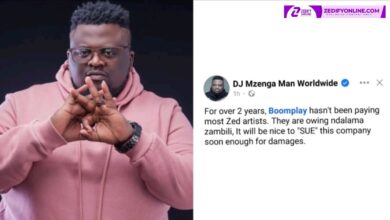 BOOMPLAY OWES SOME ZAMBIAN ARTISTS OVER 2 YEARS WORTH DUES, IT NEEDS TO BE SUED - DJ MZENGA MAN 
