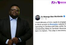 BOOMPLAY OWES SOME ZAMBIAN ARTISTS OVER 2 YEARS WORTH DUES, IT NEEDS TO BE SUED – DJ MZENGA MAN
