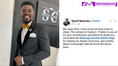 WYCLIF MWAMBA BUYS K200,000 WORTH CAMERA AFTER SUCCESSFULLY SOLICITING K50,000 TOP UP FROM FANS