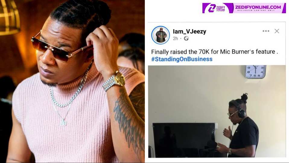 PRODUCER VJEEZY SAYS IT COSTED HIM 70,000 KWACHA TO PUT MIC BURNER ON HIS UPCOMING ALBUM