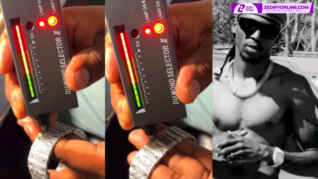 YO MAPS' WATCH FOUND TO BE MADE FROM 100% DIAMONDS, HE SAYS ITS WORTH 115,000 KWACHA
