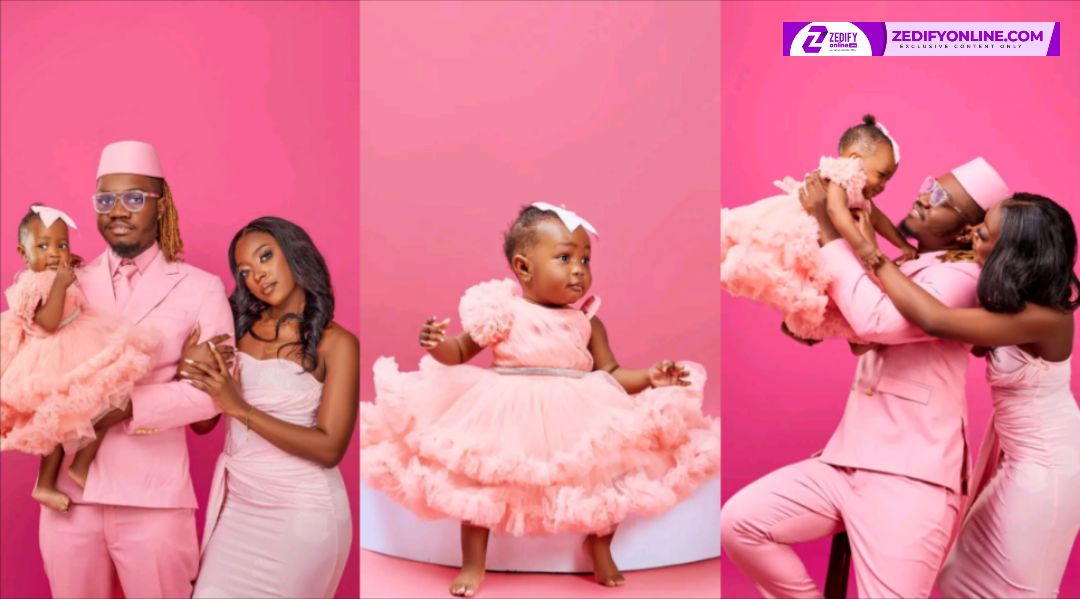 RAPPER TRIPLE M AND PARTNER COMFORT CHAWEZI CELEBRATE DAUGHTER WANA'S FIRST BIRTHDAY