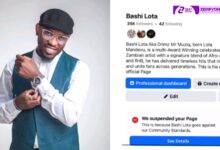 DRIMZ ON THE VERGE OF LOSING THIRD FACEBOOK PAGE IN UNDER TWO YEARS AFTER "BASHI LOTA" PAGE GETS SUSPENDED