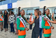 MODEL ANNA MUSONDA LEAVES FOR MISS GRAND INTERNATIONAL 2025 IN HUA HIN, BANGKOK, THAILAND