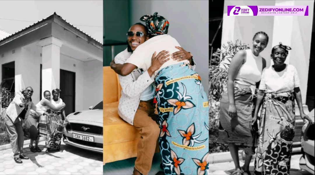 SINGER YO MAPS GIFTS HIS GRANDMOTHER A NEWLY BUILT HOUSE, CREDITS WIFE KIDIST FOR HANDLING THE PROJECT