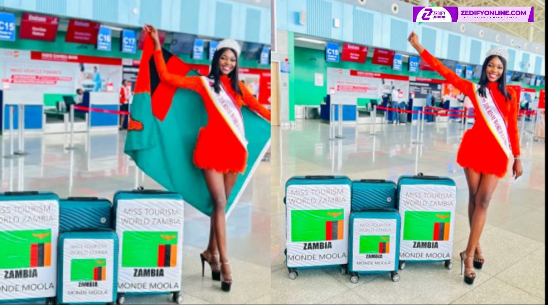 MODEL MONDE MOOLA LEAVES FOR CHINA AHEAD OF MISS TOURISM WORLD 2025