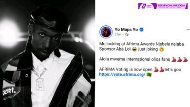 YO MAPS AND OLIOS ON FULL-FORCE AFRIMA AWARDS CAMPAIGN AFTER DITCHING KWACHA MUSIC AWARDS 