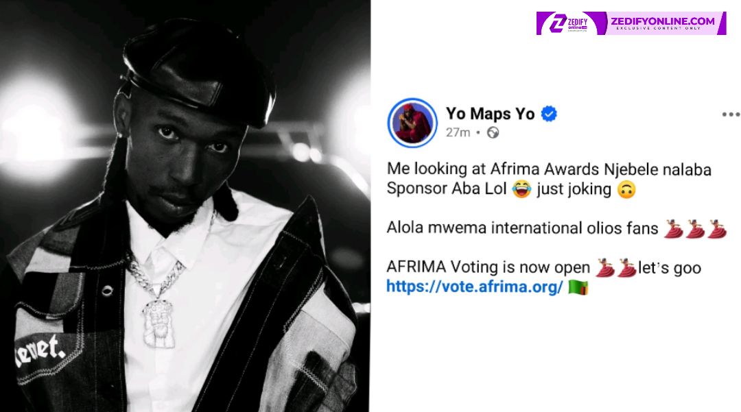 YO MAPS AND OLIOS ON FULL-FORCE AFRIMA AWARDS CAMPAIGN AFTER DITCHING KWACHA MUSIC AWARDS 