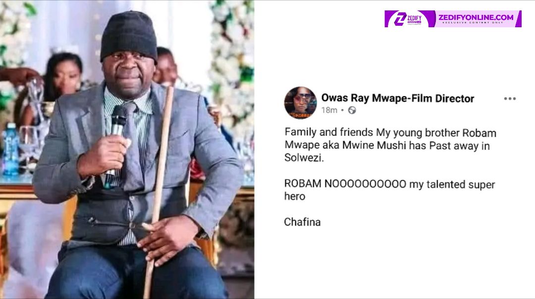COMEDIAN MWINE MUSHI DIES 