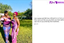 SOCIAL USERS BULLY MAMPI INTO RESPONDING AFTER CALLING ON HER TO GET MARRIAGE LIKE HER FRIEND 