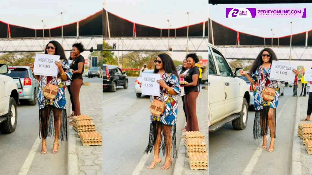 MUTALE MWANZA SAYS SHE HAS TO FEED HER FAMILY AT ANY COST AFTER TAKING TO THE STREET TO SELL EGGS 
