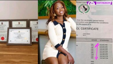 FOUR-DEGREE-HOLDING DOCTOR "DR KUNDA" TURNS UP THE HEAT AFTER SHARING HER GRADE 12 RESULTS