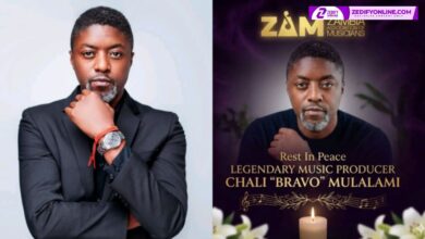 Music producer CHALI MULALAMI also known as Chali 'Bravo' Mulalami died yesterday at Levy Mwanawasa Teaching Hospital in Lusaka at the age of 50.