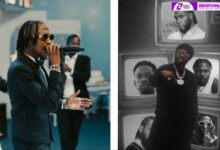 [On the left bottom corner is a screenshot YO MAPS' image in PATORANKING's AFRICAN SOLDIER music video]